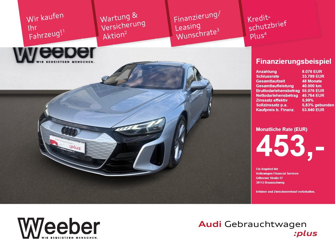 Audi e-tron GT quattro PANO*MATRIX*B&O*NAVI*LEDER*20L