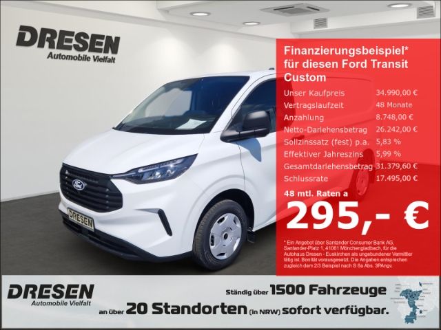 Ford Transit Custom Trend 280 L1 2.0 EcoBlue 136PS  K