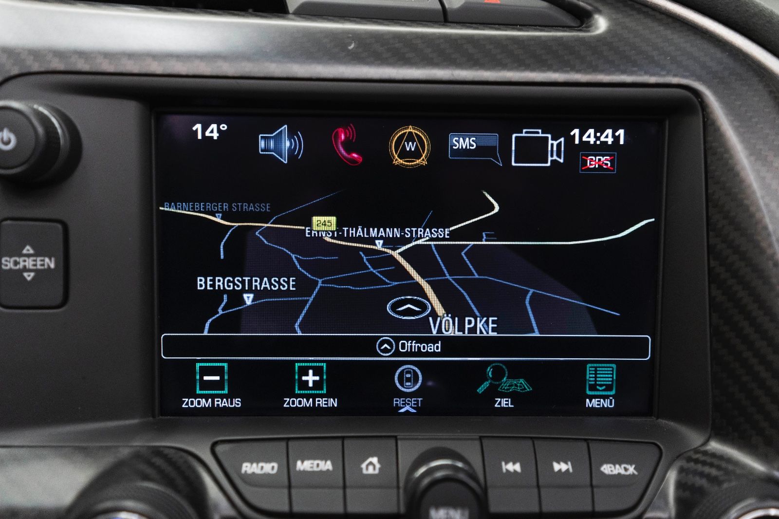 Fahrzeugabbildung Corvette Z06 3LZ 6,2L TARGA HUD MEMORY BOSE KAM NAV