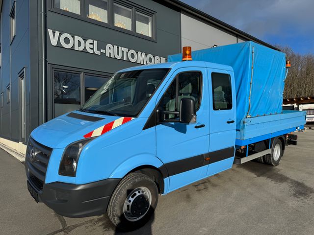 Volkswagen Crafter Pritsche 50 lang L3 Doppelkabine Kran