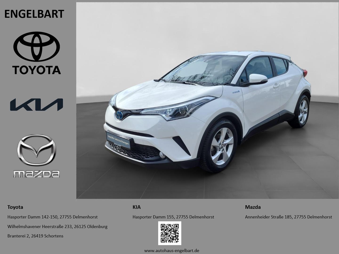 Toyota C-HR Hybrid Flow Mehrzonenklima Sitzheizung Rück