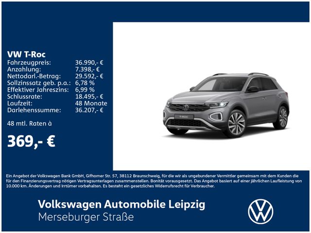 Volkswagen T-Roc GOAL 1.5 l TSI 110 kW DSG*AHK*LED*RFK