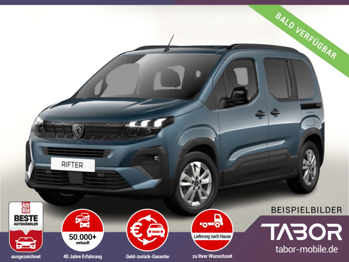 Peugeot Rifter 100 Allure L1 Nav KeyL StyleP TechnoP 16Z