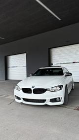 BMW 440i Gran Coupé MPPSK Deutsches Fahrzeug NONOPF - weiße BMW 440 Gran Coupé