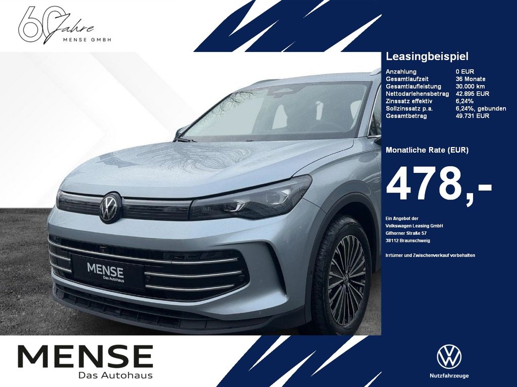 Tiguan TDI Elegance AHK Nav 360° IQ.Light eKlapp