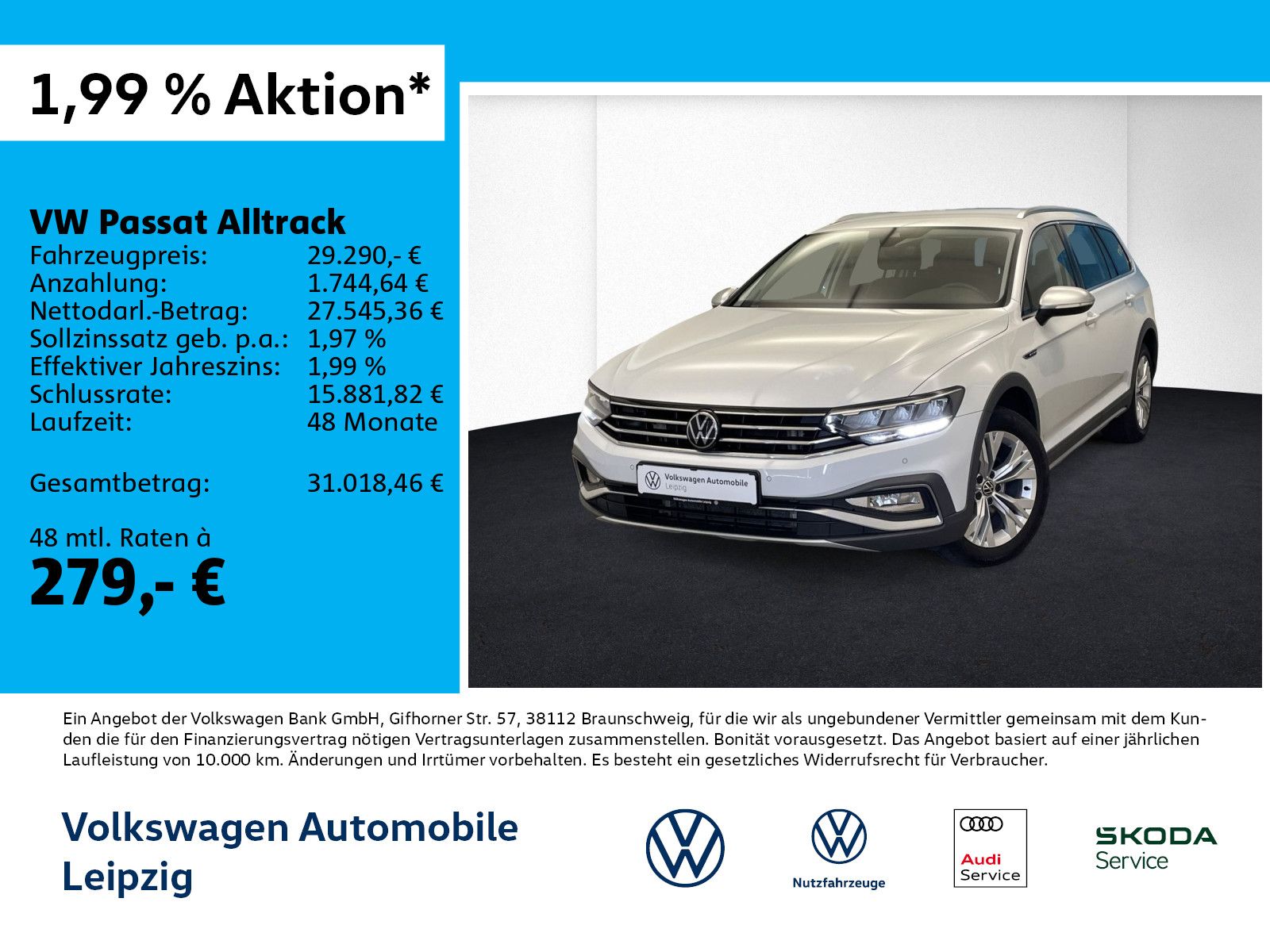 VW Passat Alltrack 2.0 TDI DSG 4M *Rear View*Navi*