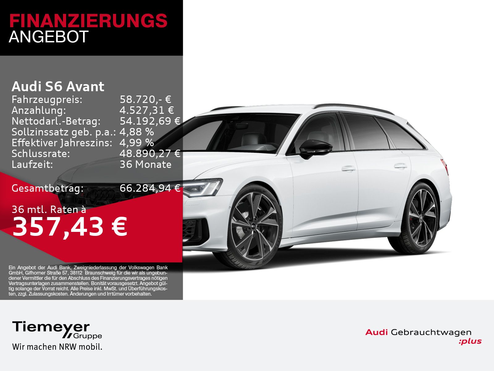 AUDI S6 Avant TDI Q AHK LM21 MATRIX-LED