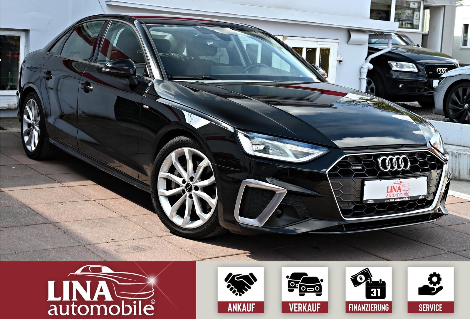 Audi A4 40 TDI Quat. S-Line 1Hd*NaviDVD*LED*204Ps*18"