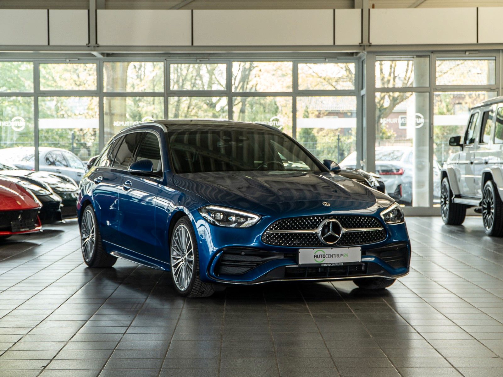 MERCEDES-BENZ C 300d  T-Moddell AMG Pano Burmester AHK Digital