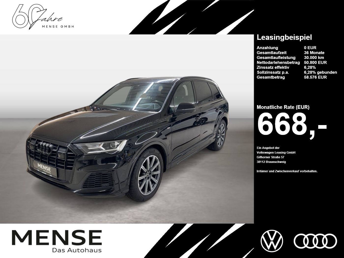 Audi Q7 55 TFSI quattro S tronic S line AHK|HUD|Luft