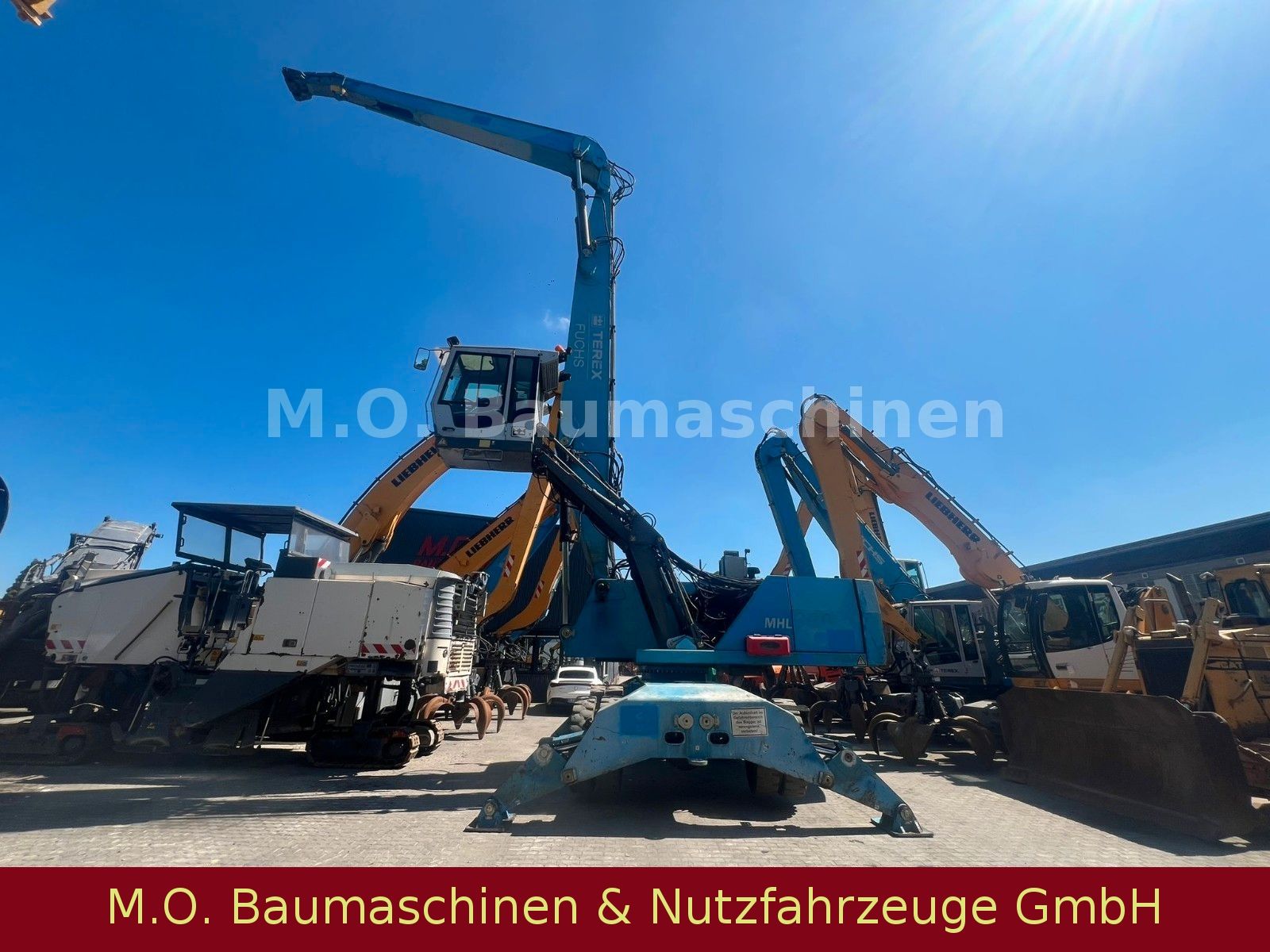 Fahrzeugabbildung Fuchs MHL 360 /Verstellbare Kabine/Magnetanlage/