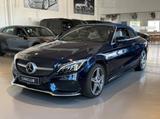 Mercedes-Benz C400 Cab. 4Matic AMG *LED/Navi/HUD/Acc/360G/Luft - : Blau, Sitzbelüftung, Cabrio