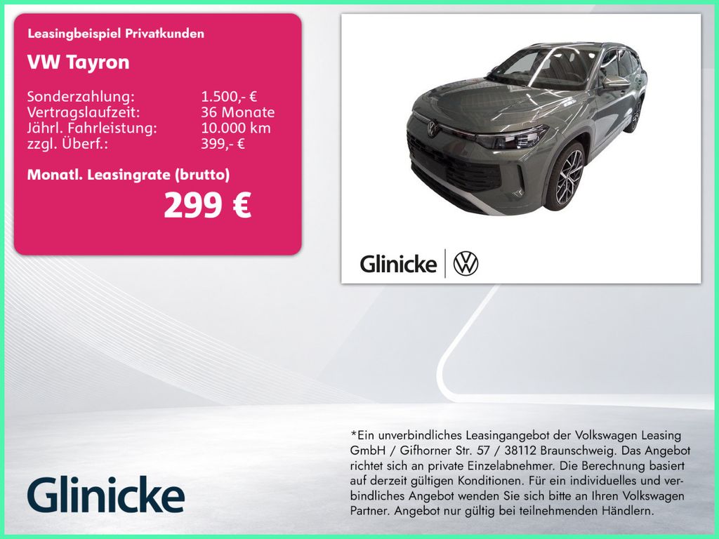 Volkswagen Tayron Life 1.5 eTSI HDMatrix/Nav/360/HuD/ACC/20