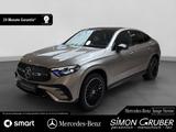 Mercedes-Benz GLC 400 e 4m Coupé AMG Night Pano Leder Burm AHK - mit Hybrid-Antrieb: Coupe, Silber, Schiebedach