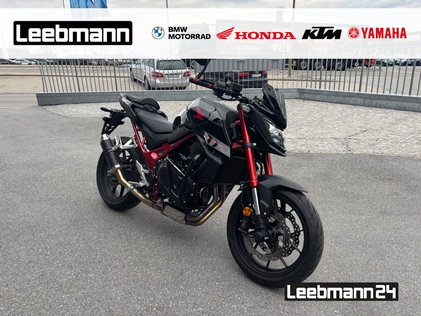 Fahrzeugabbildung Honda CB 750 Hornet, viel Zubehör, aus erster Hand