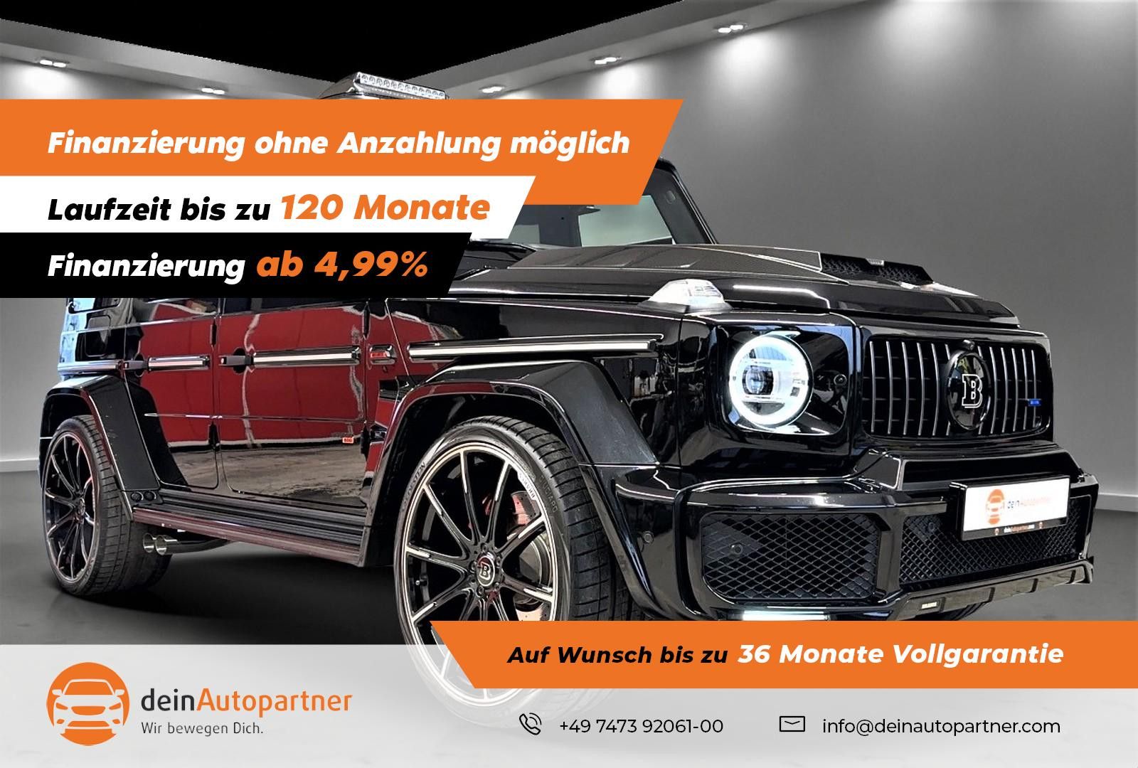 MERCEDES-BENZ G63 AMG G800 Brabus Komplett Widestar 24"
