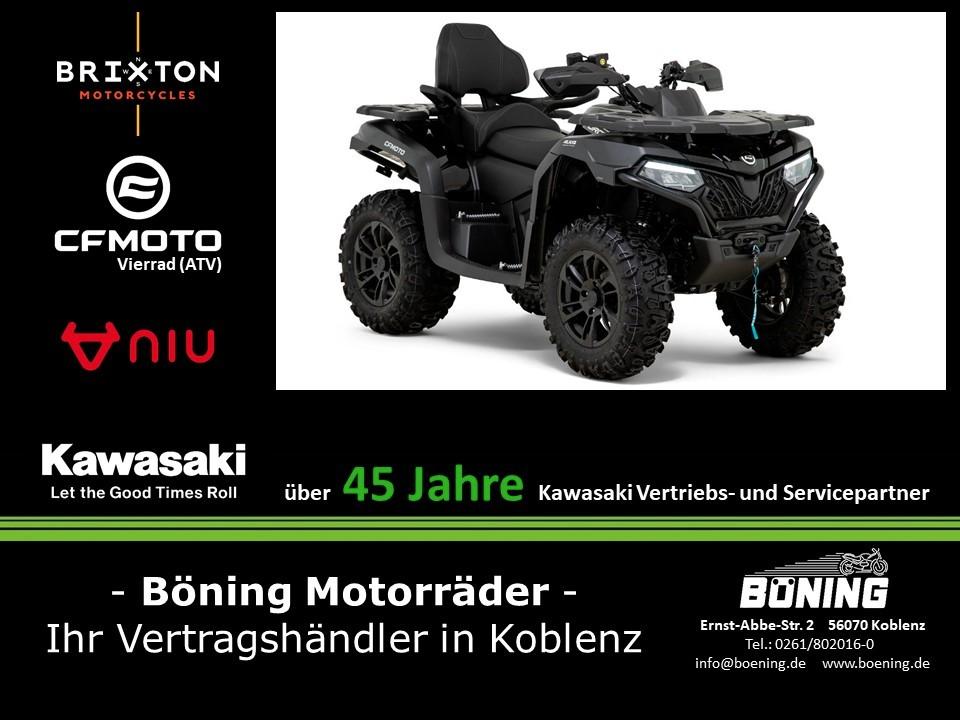 CFMOTO 625 Touring inkl. Heckkoffer und Bumper vo./hi.