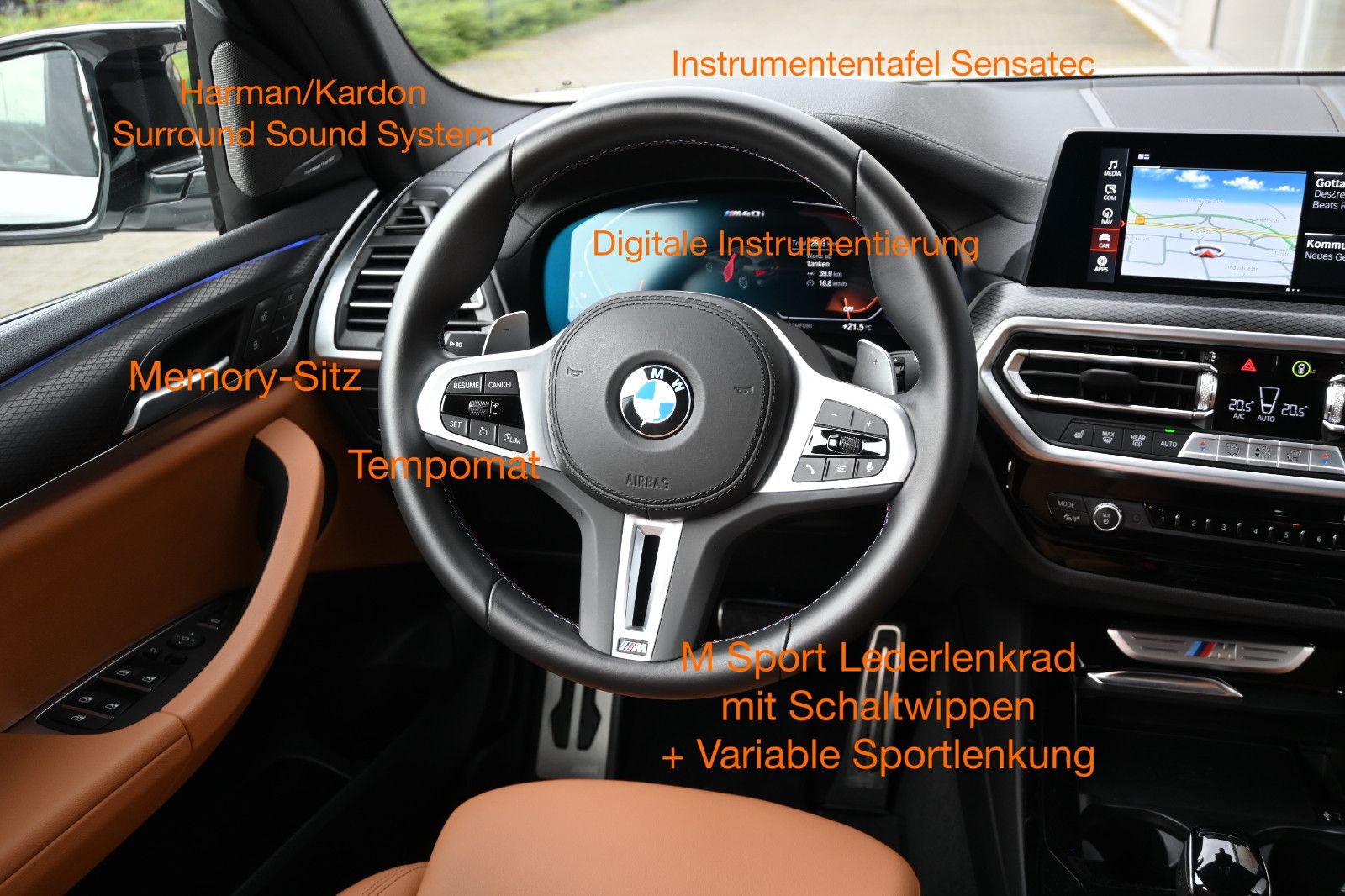 Fahrzeugabbildung BMW X3 M40i °AHK°HUD°HARMAN°MEMO°FRISCHER 1.SERVICE°