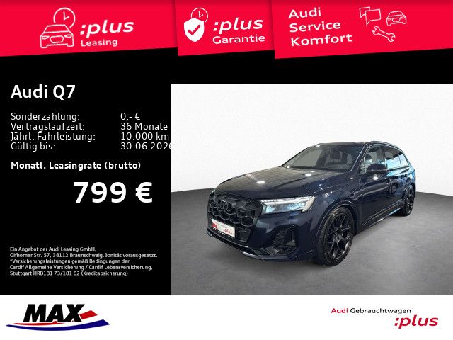 Q7 50 TDI QUATT S LINE 7-SITZER MATRIX+PANO+AHK+