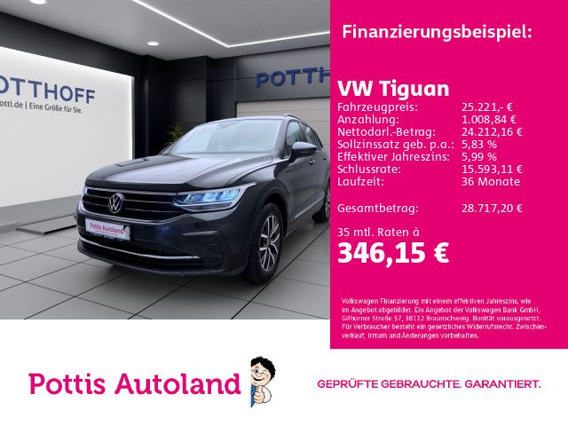 Volkswagen Tiguan 2.0 TDI DSG LIFE AHK NAVI KAMERA PDC