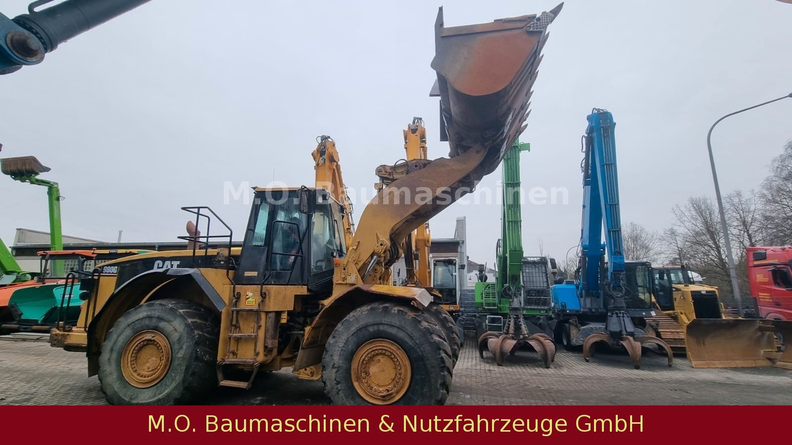 Fahrzeugabbildung CAT 980 G / AC / ZSA / Waage / Half Steering /