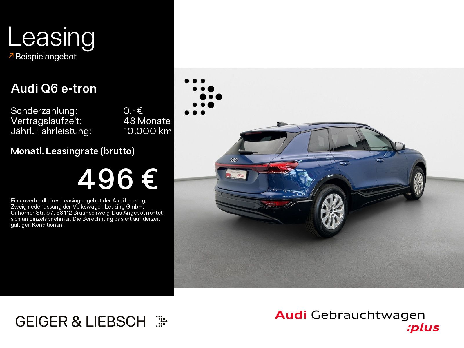 Audi Q6 e-tron advanced*LED*AHK*SHZ*PDC*NAVI