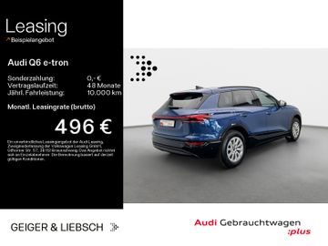 Audi Leasingangebot: Audi Q6 e-tron advanced*LED*AHK*SHZ*PDC*NAVI