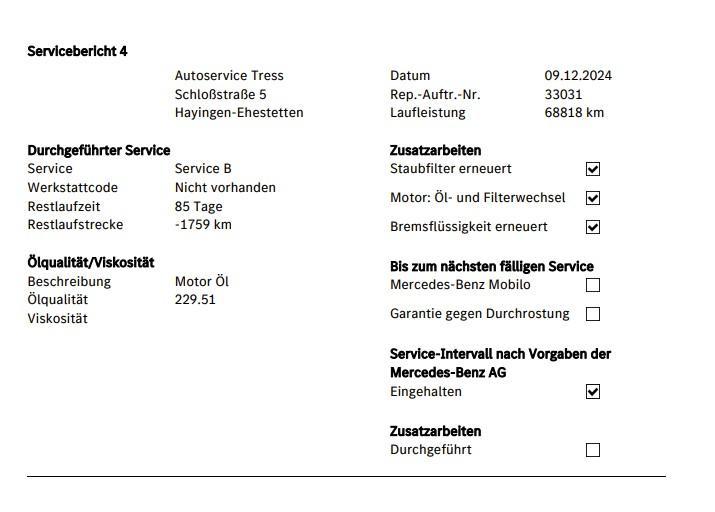 Mercedes-Benz B 200d 8G URBAN MBUX+ LED AHK EASYPACK LEDER SHZ