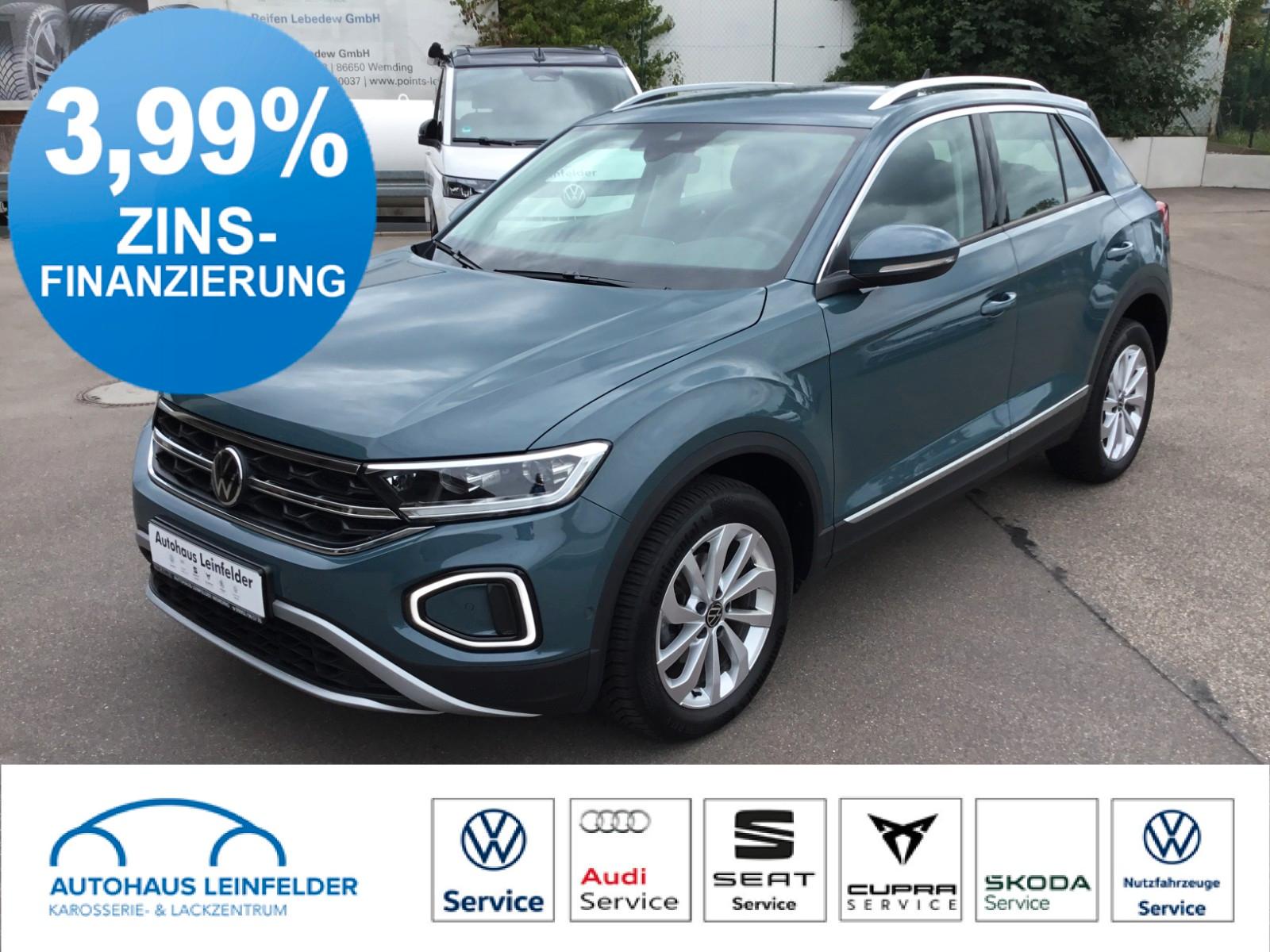 Volkswagen T-Roc 1.5 TSI DSG Style+AHK+LED+ACC+17"+Kamera