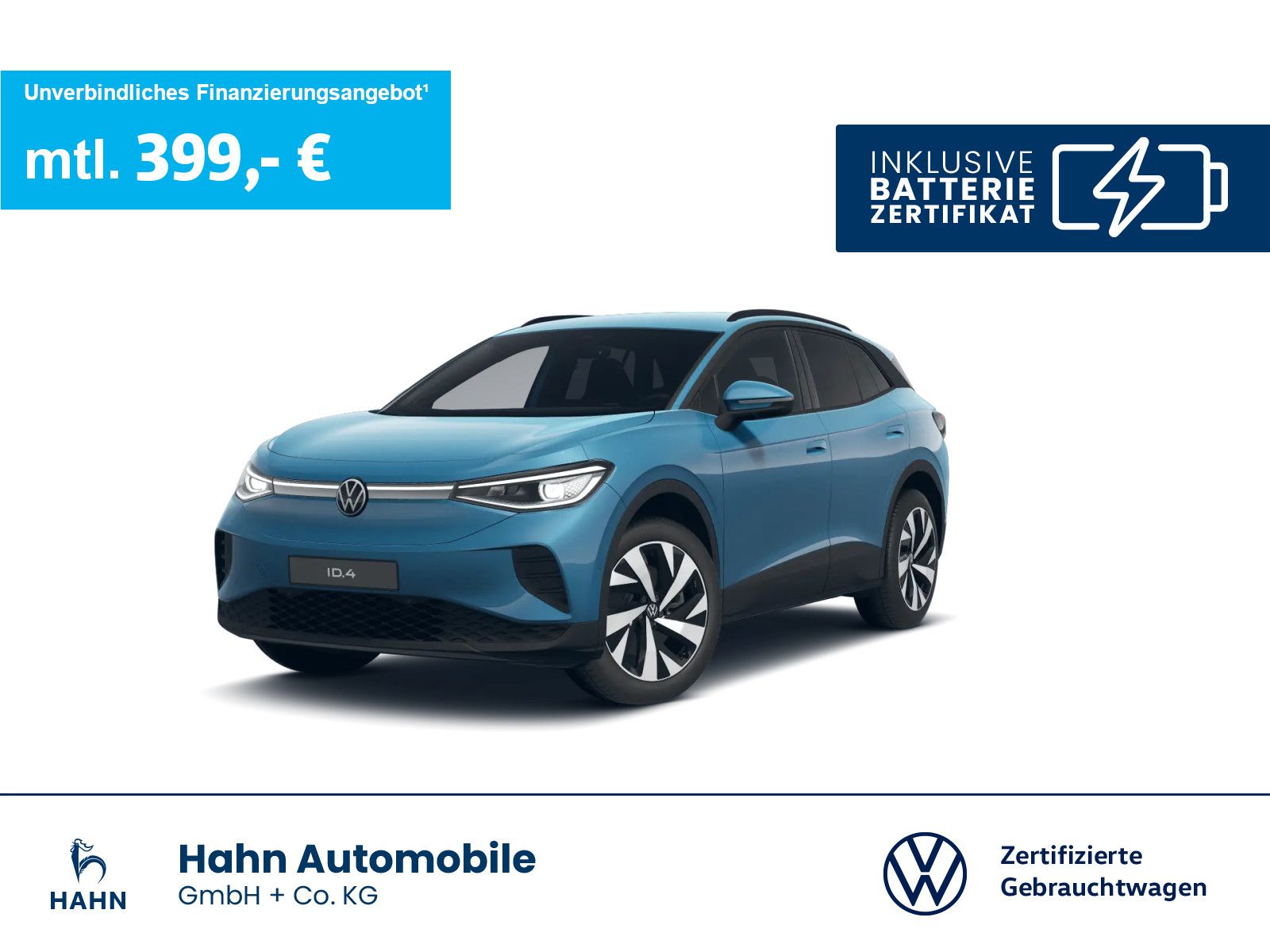 Volkswagen ID.4 Pro Wärmepumpe AHK Matrix Cam H&K Navi SHZ