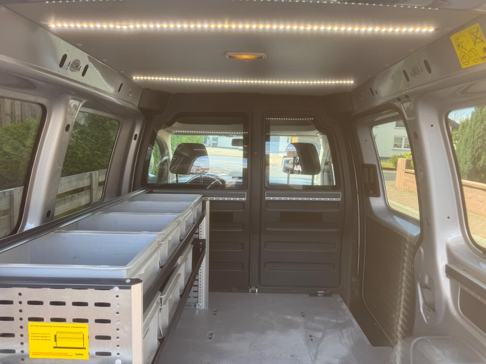Volkswagen Caddy TGI BMT KASTEN ERDGAS+BENZIN OPTIK PAKET, миниатюра 11