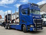 Scania S580 V8*6x4*Retarder*KranKabine*LOGLIFT F118S83 - Scania LKWs