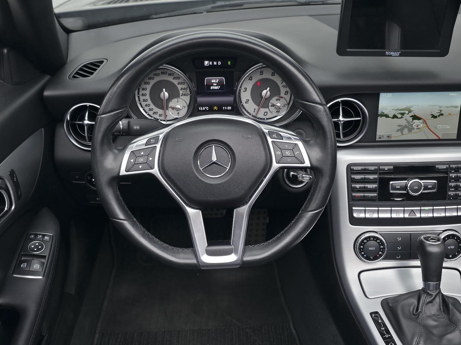 MERCEDES-BENZ SLK 200 1.8 CGI 184ch BVA Toit pano électrique Sièges chauffants cuir Historique présent - 2EME MAIN