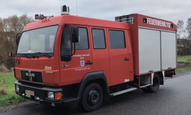 MAN 8.153 DoKa Feuerwehr,Inzahlung / Tausch möglich!