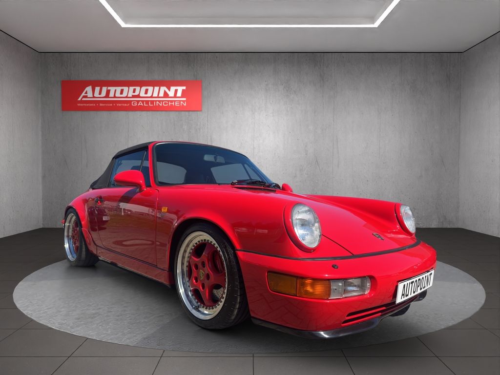 Porsche 964 Carrera 2 Cabrio Speedline 3 teilig 6 gang