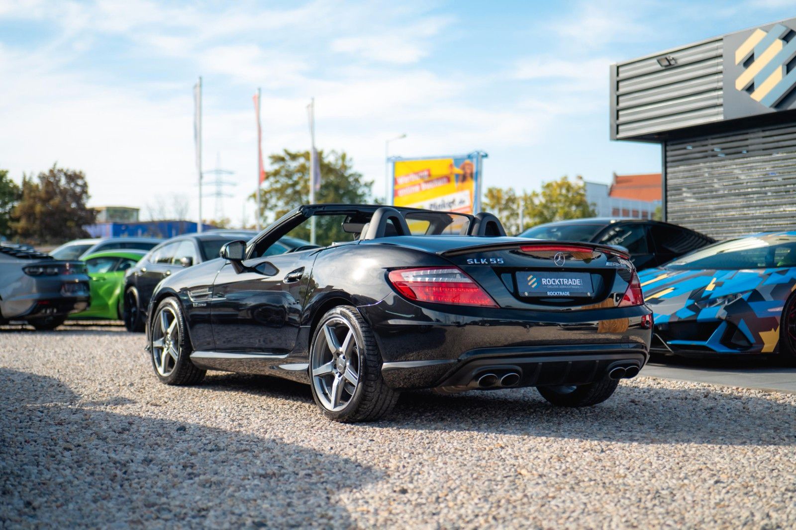 Fahrzeugabbildung Mercedes-Benz SLK 55 V8 AMG Roadster Carbon | Service NEU