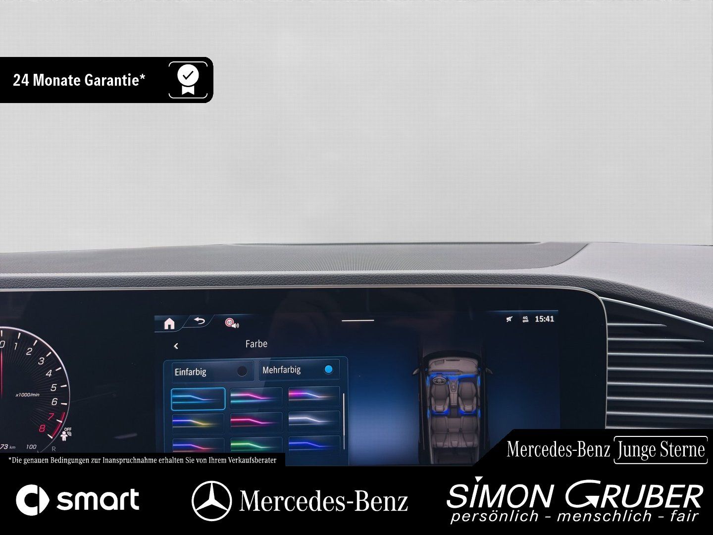 Fahrzeugabbildung Mercedes-Benz GLE 400 e AMG Night Pano Airmatic Burm MBeam 360