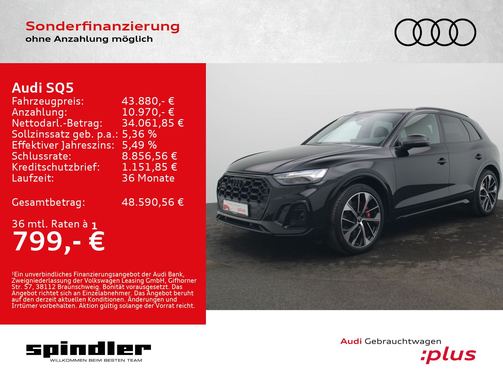 AUDI SQ5 TDI quattro / MMI-Navi+, Matrix, AHK, B&amp;O