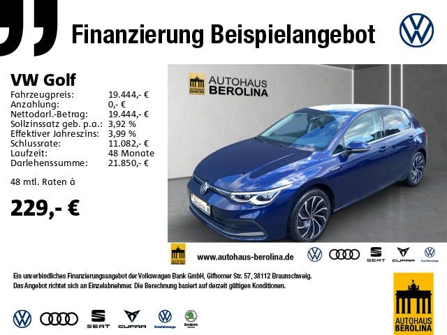 VW Golf VIII 1.5 eTSI Style DSG *NAV*ACC*SHZ*PDC*