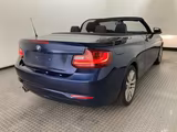 BMW 220d Cabrio Advant 1.Hd Navi H&K Xen Kamera PDC - mit Diesel-Antrieb: Blau, Cabrio