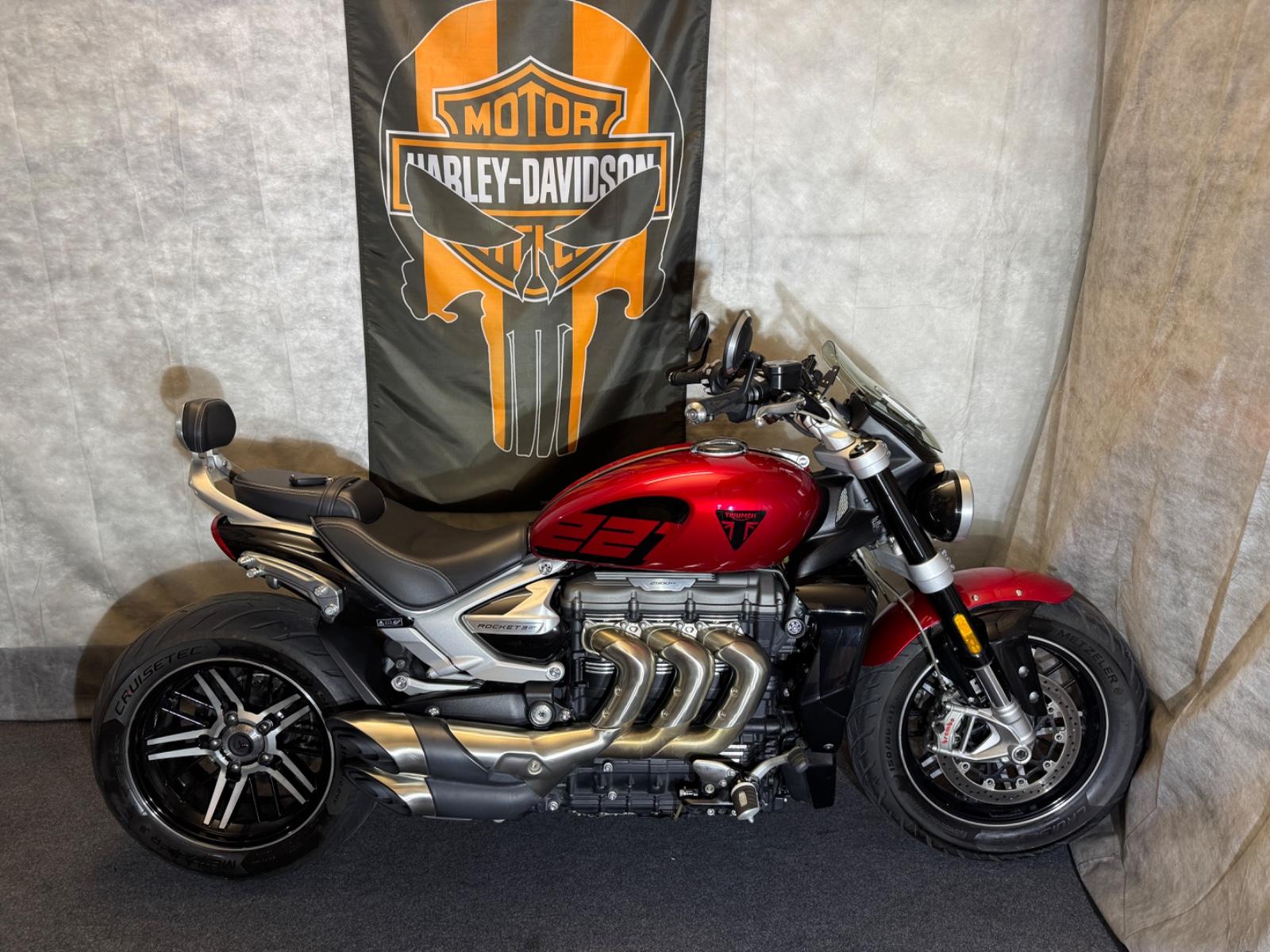 Triumph Rocket 3 GT 221, 1.Hand, Vollauss Koffer, Scheck