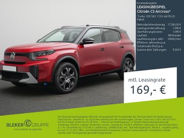 Citroën C3 Aircross Turbo 100 S&amp;S YOU mit PLUS Paket