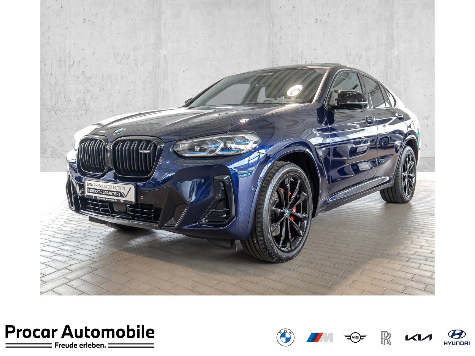 BMW X4 M40d AHK DAProf Laser Pano HeadUp 360 Grad