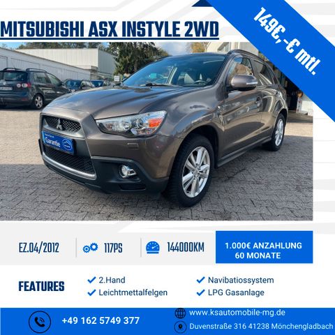 Mitsubishi ASX Instyle 2WD*LPG Gasanlage*Kamera*AHK*