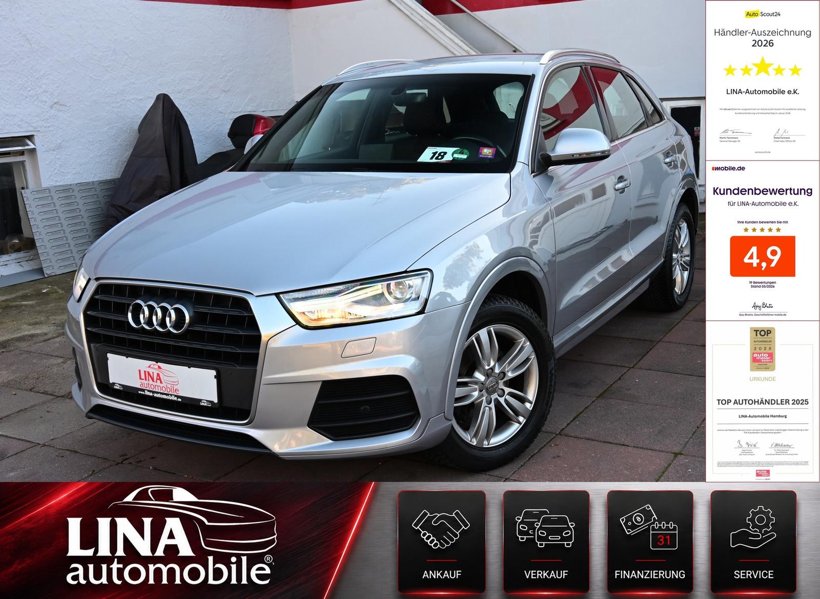 Audi Q3 1.4 TFSI Sport 2Hd*NaviDVD*BiXen*elHeck*KeyGo