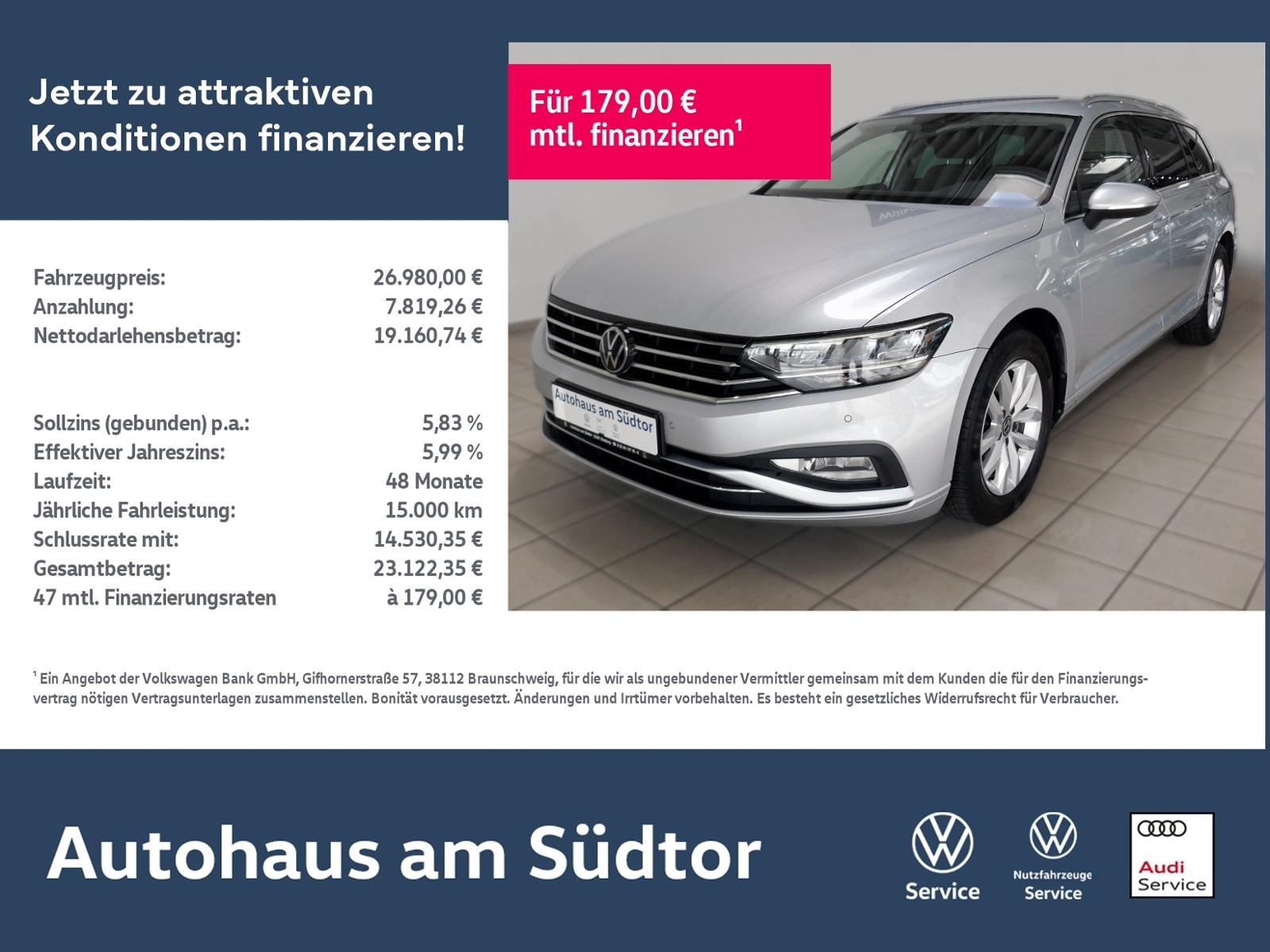 Volkswagen Passat Variant Business 2.0 TDI DSG | LED RFK