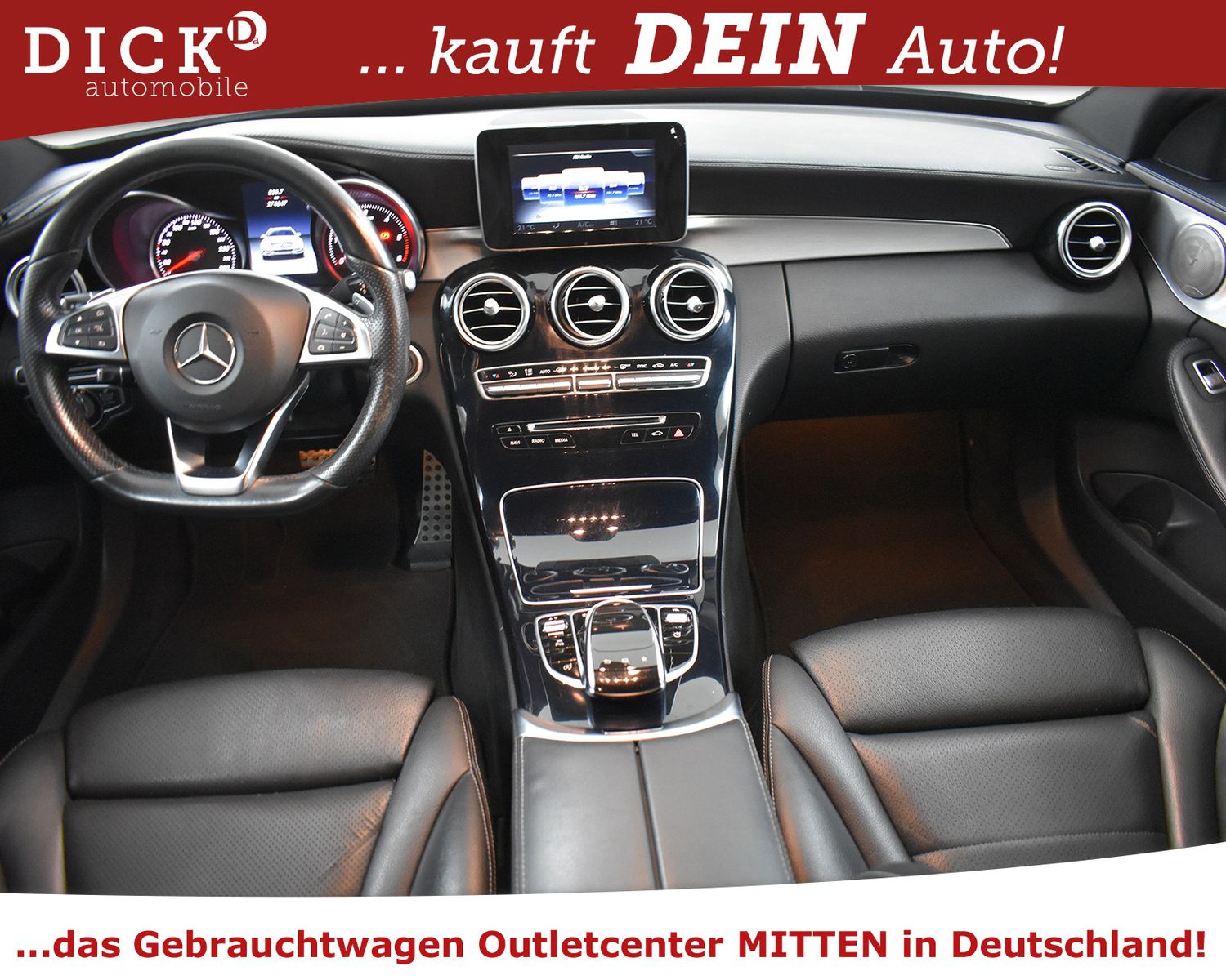 MERCEDES-BENZ C 220d T 7G-Tr AMG Line NIGHT+LED+BURMES+SHZ+18" - Image 8