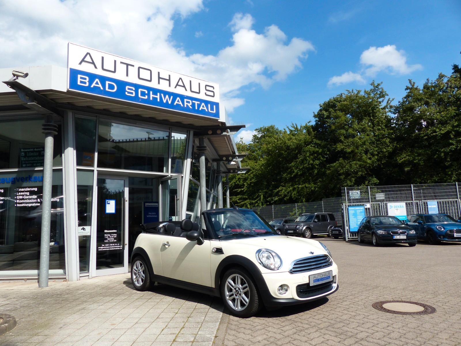 MINI One Cabrio 1.6 "Chili", Leder, Klimaaut., 2. Hd.