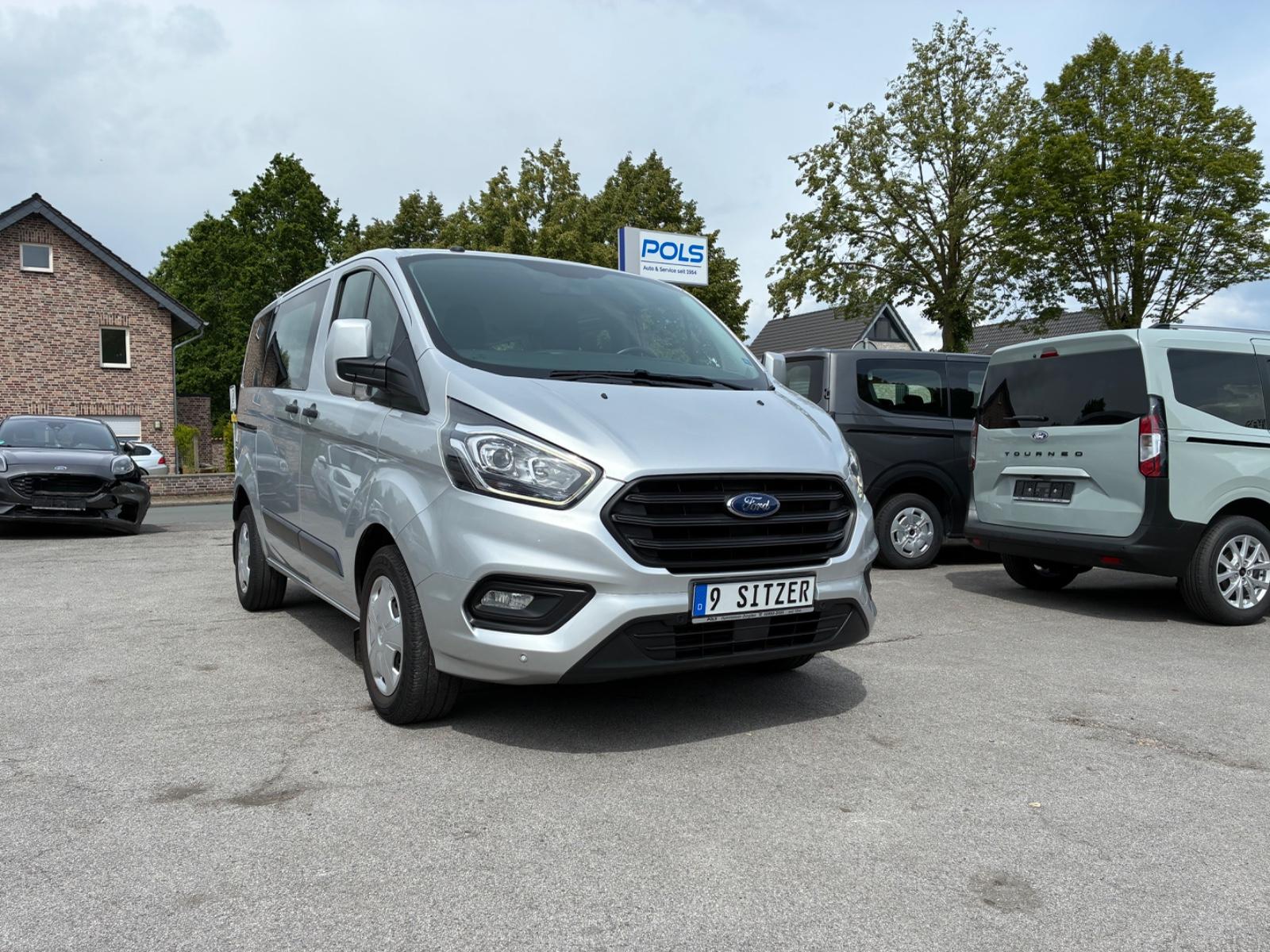 Ford Transit Custom L1 Trend/9-Sitzer/PPv+h/8xRäder
