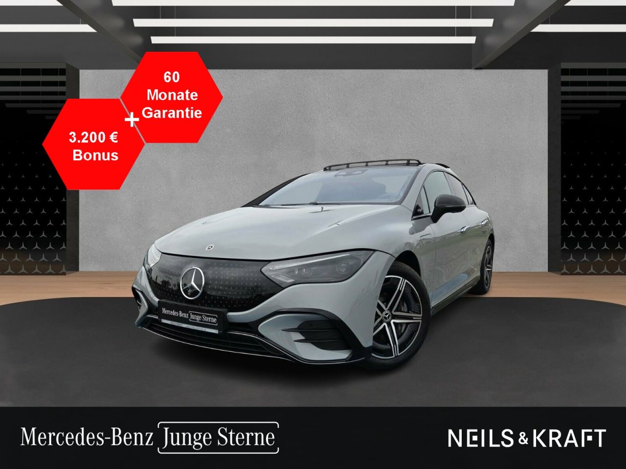 MERCEDES-BENZ EQE 350 4M AMG+BURM+NIGHT+DIGI LIGHT+FAHRASSIST